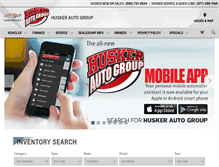 Tablet Screenshot of huskergm.com